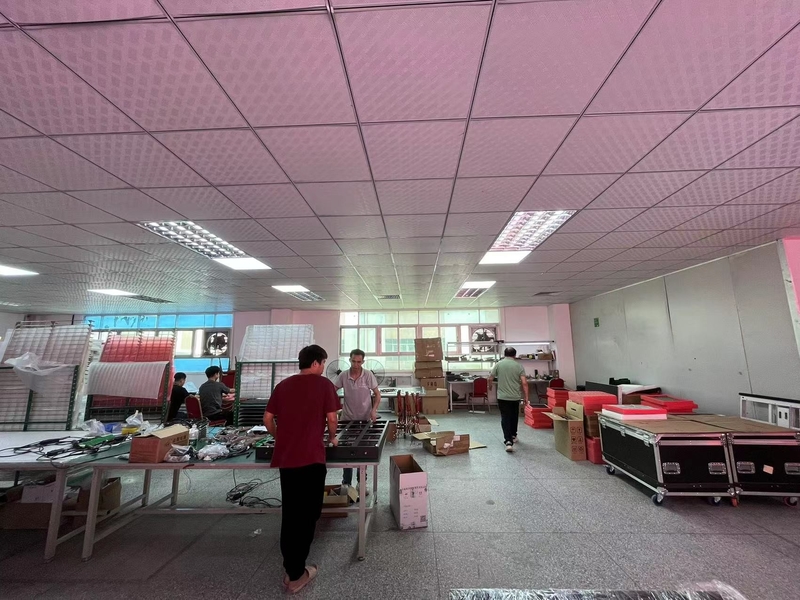 Shenzhen Googol Display Technology Co., Ltd linha de produção do fabricante